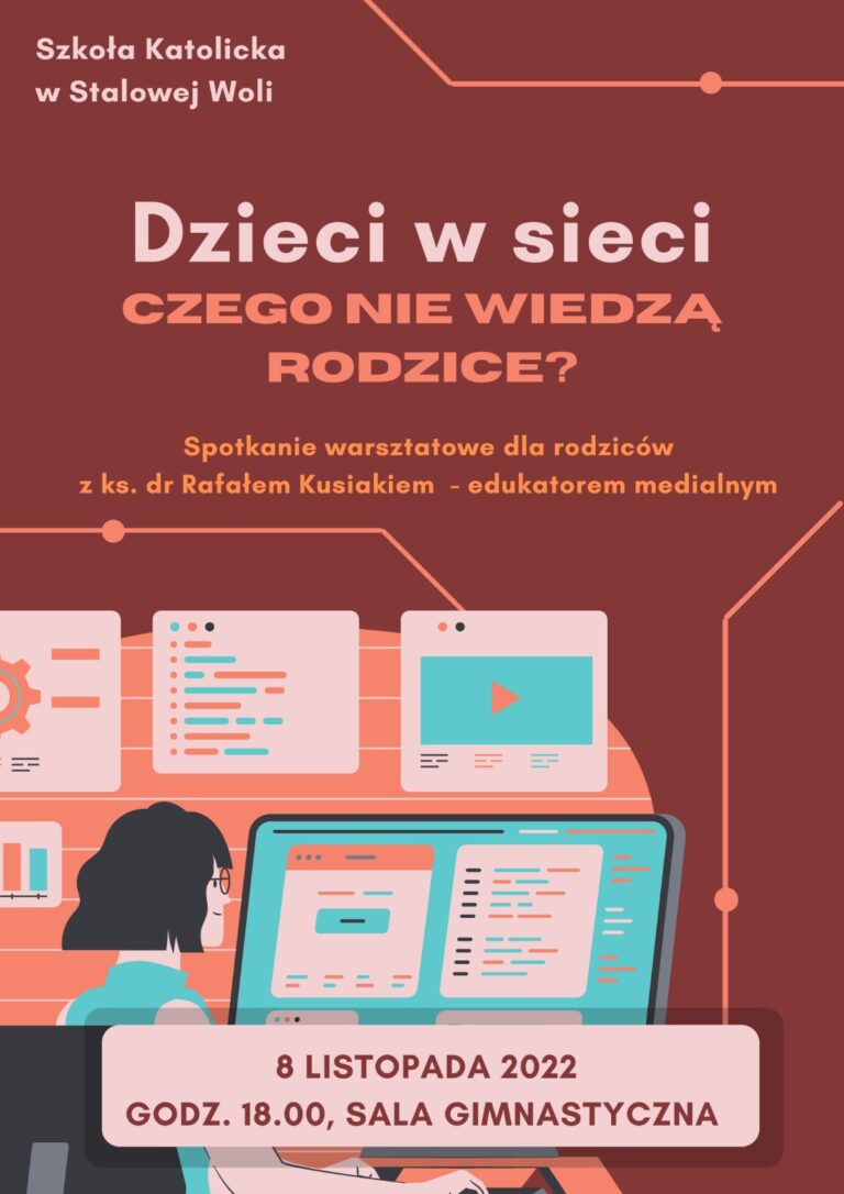 [Zaproszenie] „Dzieci w sieci. Czego nie wiedzą rodzice?”